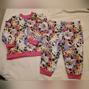 Lily & Jack Vibrant Multicolor Sweatsuit